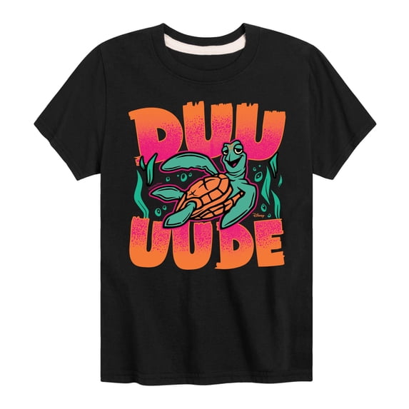 Finding Nemo - Duuuude - Youth Boys Short Sleeve Graphic T-Shirt