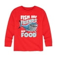 thumbnail image 1 of Finding Nemo - Fish Are Friends Not Food - Toddler And Youth Long Sleeve Graphic T-Shirt, 1 of 5