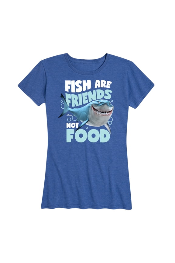 - Fish Are Friends - Women's Short Sleeve Graphic T-Shirt