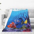 thumbnail image 1 of Finding Nemo Fleece Blanket Soft Cozy Throw Blanket 50"X40", Lightweight Fuzzy Comfy Flannel Blanket Warm Plush Throw Blankets For Couch, Sofa, Bed, 1 of 8
