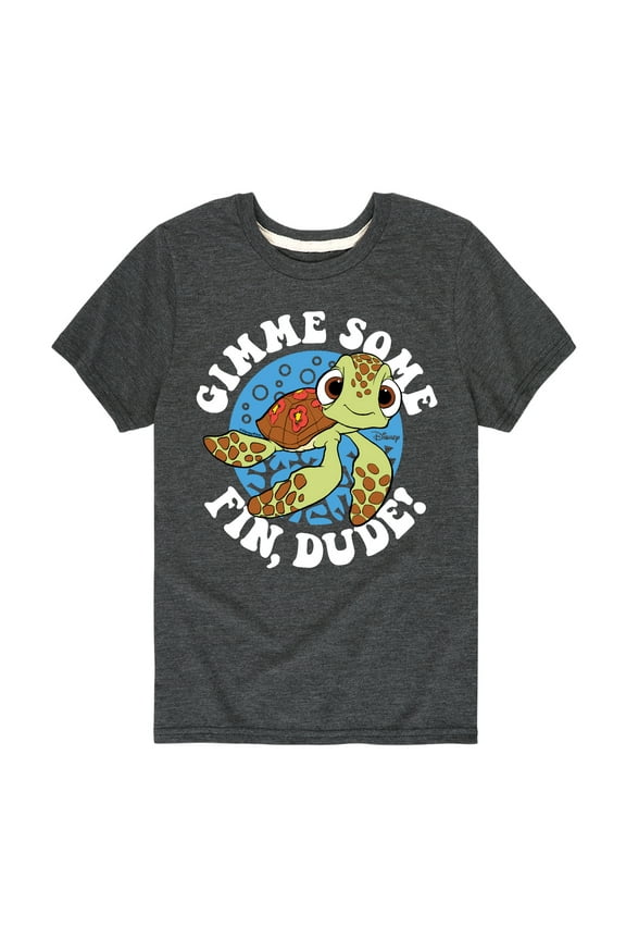 - Gimme Some Fin, Dude! - Toddler And Youth Short Sleeve Graphic T-Shirt
