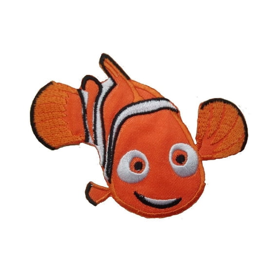Finding Nemo Iron On Patch Fabric Applique Motif Cartoon Decal 3.5"x3.2"