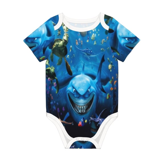 Finding Nemo Jumpsuit Newborn Baby Bodysuit Infant Outfit 0-24Months Kids Short Clothes