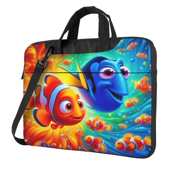 Finding Ne-m Laptop Carrying Bag Tablet Cover Notebook Shoulder Bag with Handle