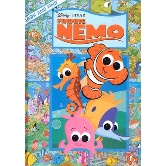 Pre-Owned Finding Nemo Look & Find, by Art Mawhinney, (Hardcover), Children's Books, English
