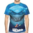 thumbnail image 1 of Finding Nemo Mens 3d Graphic Print Shirts Casual Short Sleeve Tee Shirts, 1 of 8