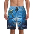 thumbnail image 1 of Finding Nemo Mens Swim Trunks Quick Dry Board Shorts with Mesh Lining, Hawaii Beach Shorts Swimwear Bathing Suits, 1 of 8