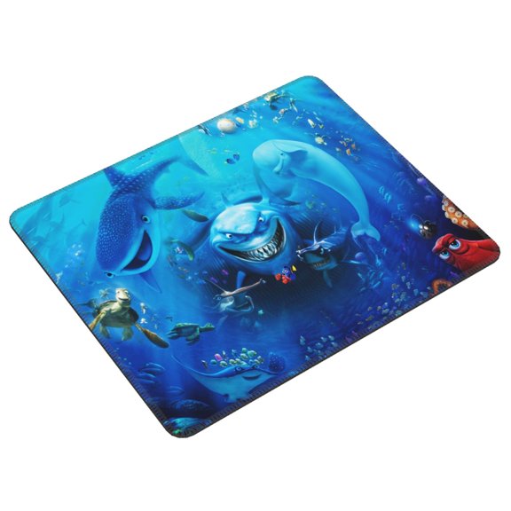 Finding Ne-m Mousepad Rectangle Cartoon Printed Non-Slip Rubber Base Mouse Pad