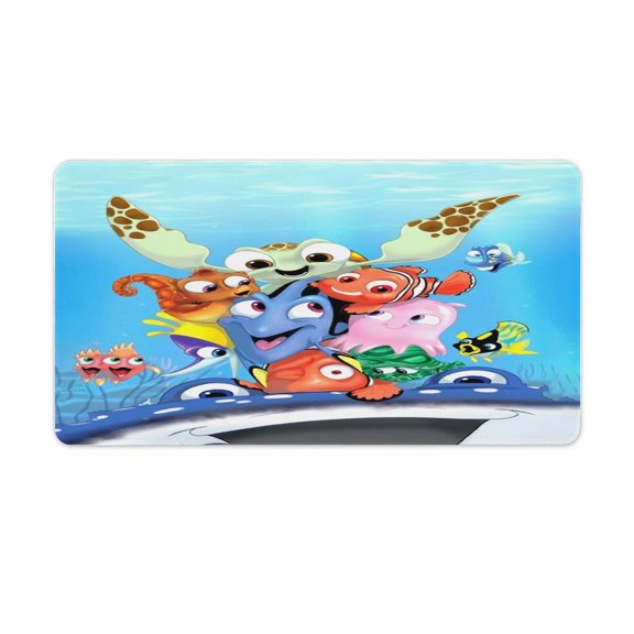 Finding Ne-m Mousepad Rectangle Cartoon Printed Non-Slip Rubber Base Mouse Pad