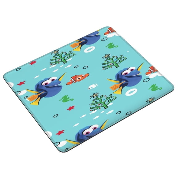 Finding Ne-m Mousepad Rectangle Cartoon Printed Non-Slip Rubber Base Mouse Pad
