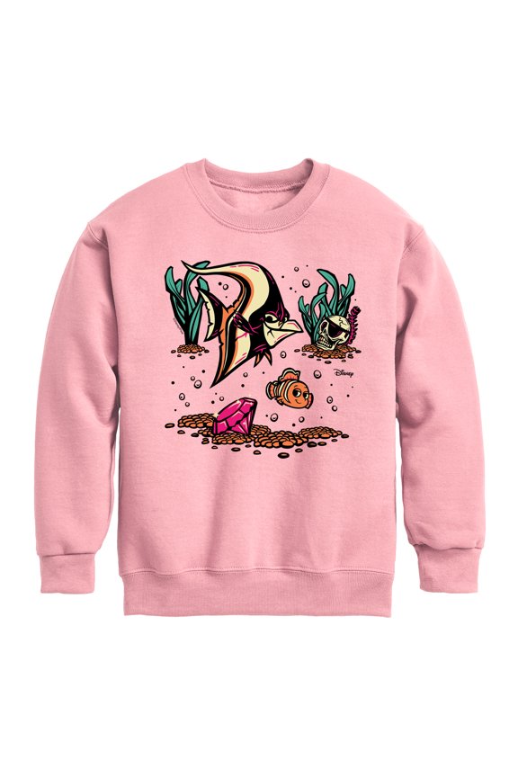 - Nemo And Gill - Youth Boys Crew Fleece Sweatshirt