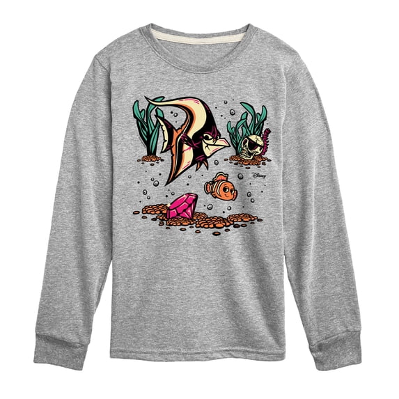 Finding Nemo - Nemo And Gill - Youth Boys Long Sleeve Graphic T-Shirt