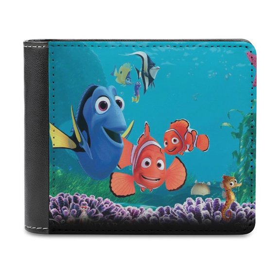 Finding Nemo PU Leather Wallet With Multiple Card Slot Lightweight Wallet