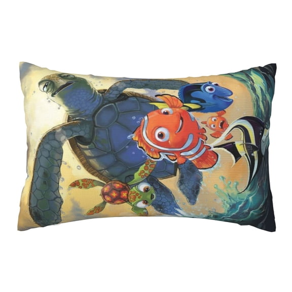 Finding Nemo Pillowcase decoration waist pillowcase sofa bed cushion suitable for bedroom bed sleeping. 20 x 30 inch
