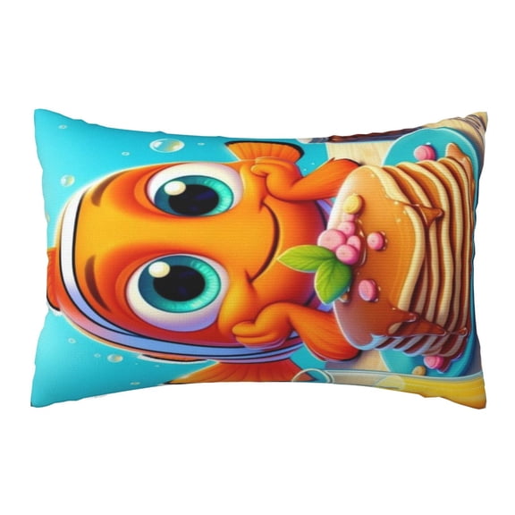 Finding Nemo Pillowcase decoration waist pillowcase sofa bed cushion suitable for bedroom bed sleeping. 20 x 30 inch