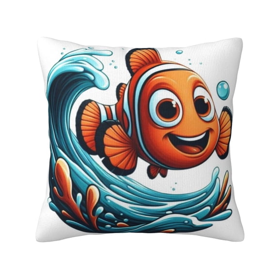 Finding Nemo Pillowcase decoration waist pillowcase sofa bed cushion suitable for bedroom bed sleeping