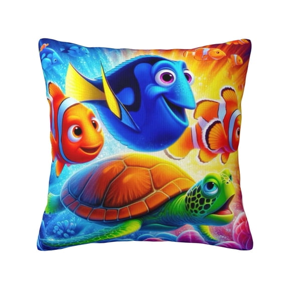 Finding Nemo Pillowcase decoration waist pillowcase sofa bed cushion suitable for bedroom bed sleeping