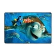thumbnail image 1 of Finding Nemo Rug, Ultra Soft Flannel Area Rug With Non-Slip Backing, Plush Memory Foam Carpet Rug For Bedroom, Living Roo,M Dining Ro,Om Playroom, Absorbent Washable Floor Mat, 1 of 7