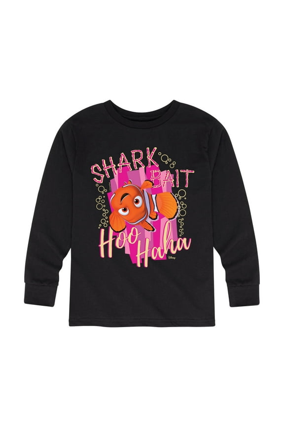 - Shark Bait Hoo Haha - Toddler And Youth Long Sleeve Graphic T-Shirt