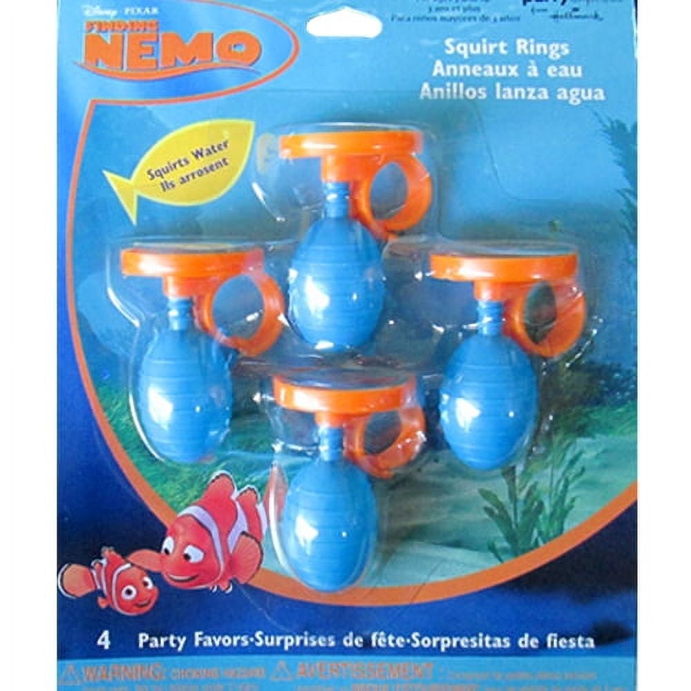 Finding Nemo Squirt Rings (4ct)