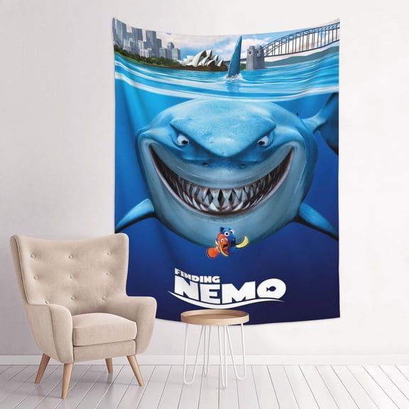 Ne-m0 Tapestry Anime Poster Large Background Wall Art Bedroom Wall Decor For Birthday Party 29x37in