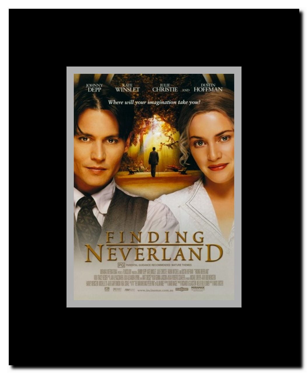 Finding Neverland Framed Movie Poster