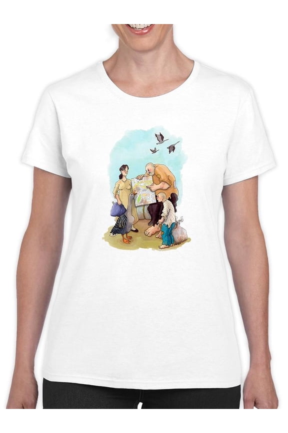 Finding North. T-Shirt Women -Hamit Gis Designs, Female XX-Large