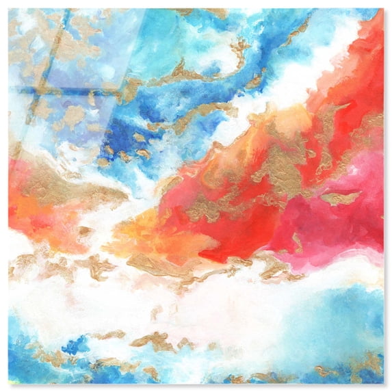 Finding Our Way Acrylic Print Summer Wall Decor by Art Remedy, Ready to Hang, 30 x 30