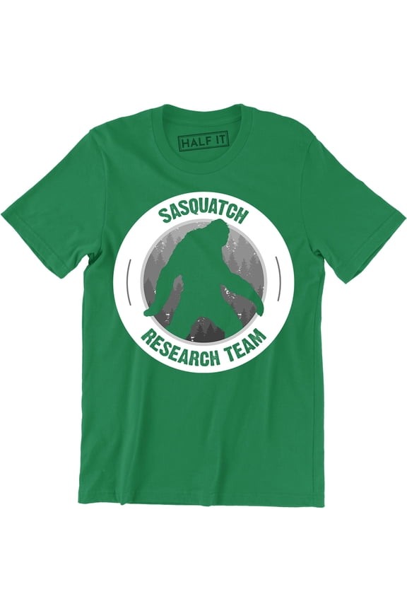 Finding Sasquatch Research Team Funny Gift Big Foot Gone Squatchin Men T-Shirt