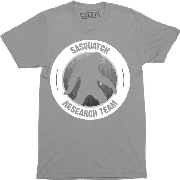 Finding Sasquatch Research Team Funny Gift Big Foot Gone Squatchin Men T-Shirt