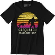 Finding Sasquatch Research Team Funny Gift Big Foot Men T-Shirt