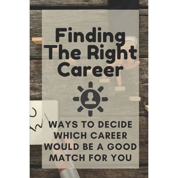Finding The Right Career: Ways To Decide Which Career Would Be A Good Match For You: How To Find The Career To Match Your Passion (Paperback)