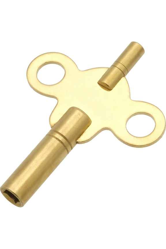 Double End Brass Clock Winding Key
