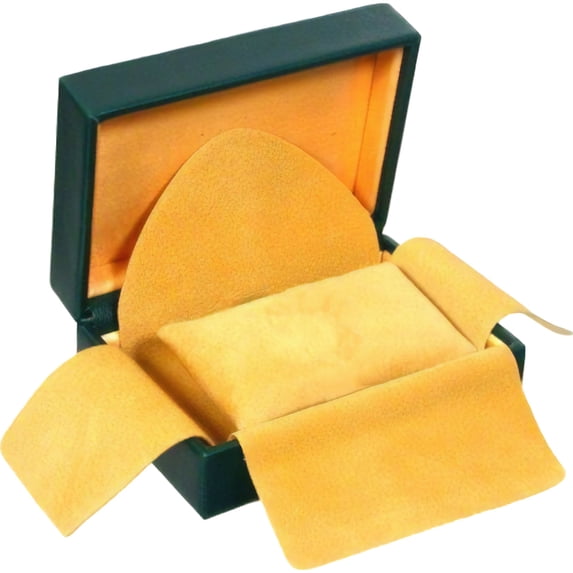 FindingKing Faux Leather Watch Display Box Case Green
