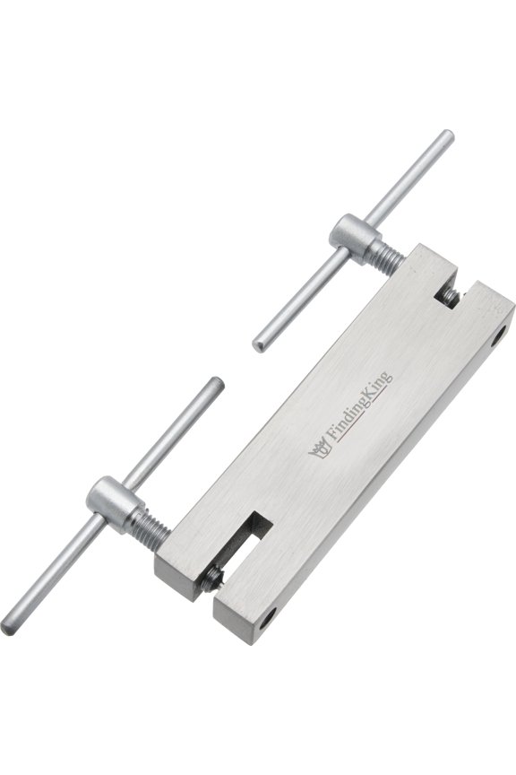 Steel 2 Hole Metal Punch Jeweler's Bead String Tool New