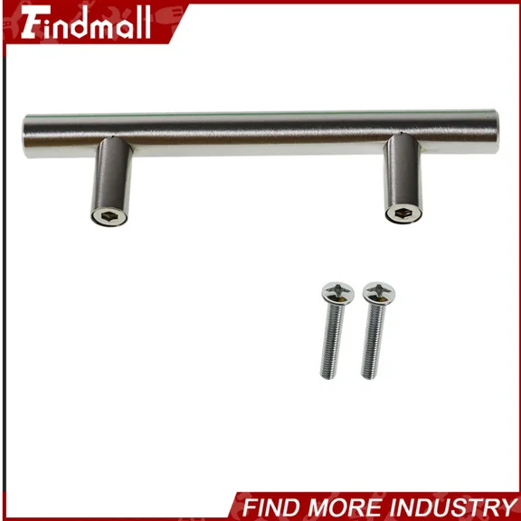 Findmall 30Pcs 5Inch Stainless Steel T Pulls Furniture Handles Kitchen Drawer