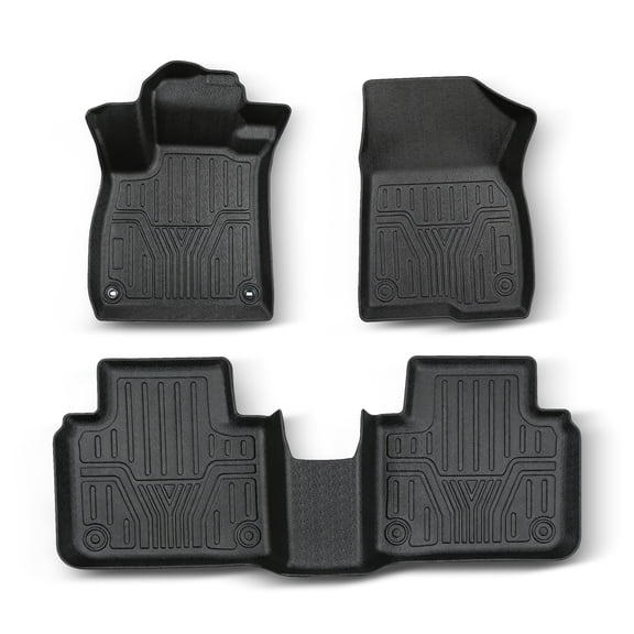 Findmall Car Liners Full Car Floor Mats TPE Material Replacement for Honda Accord 2018-2022, All-Weather Use