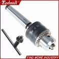 thumbnail image 1 of Findmall Mini Metal Lathe Tail Stock Drill Chuck Tool With Mt2 Morse Taper Arbor, 1 of 5