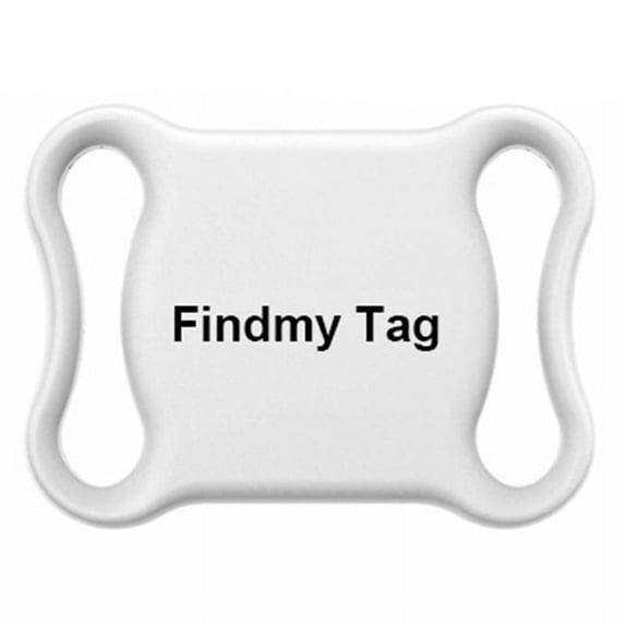 Findmy Tag Special Shape Smart Bluetooth Anti- lost Alarm Locator Tracker (Special Shape, White)