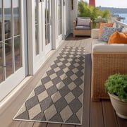 Findosom 2.6x8 Jute Washable Runner Rug Non Slip Natural Woven Texture Floor Carpet Farmhouse Rug for Living Room,Bedroom,Kitchen,Entryway,Outdoor,Patio Rug,Stain Resistant Rustic Rugs,Black