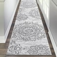 thumbnail image 1 of Findosom 2' x 10' Gray Boho Runner Rug 0.6" Thickness Non Slip Washable Runner Rug for Hallway Kitchen Rugs Laundry Room Rug Floor Carpet Runners for Entryway Hallway Kitchen Bedroom, 1 of 6