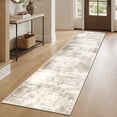 thumbnail image 1 of Findosom 2'x8' Runner Rug for Hallways,Non-Slip Washable Bedside Rug Abstract Low Pile Floor Rug Ultra Soft Distressed Kitchen Runner Carpet for Hallways,Kitchen,Bathroom,Entrance,Beige, 1 of 8