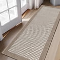 thumbnail image 1 of Findosom 20"x59" Hallway Runner Rug Non Slip Entryway Mat with Rubber Backing Machine Washable Laundry Runner Rug Long Indoor Doormat Entrance Floor Mat Runner for Garage Kitchen Laundry Beige, 1 of 9