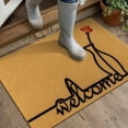 thumbnail image 1 of Findosom 24"x36" Door Mat Front Doormat Dirt Trapping Welcome Mat, Indoor Outdoor Washable Entrance Mat Stain Resistant Natural Low Profile Entry Rug for Porch Patio Kitchen Backdoor Home Decor, 1 of 9