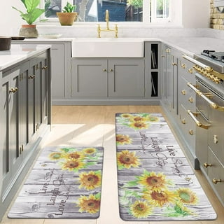 Anti Fatigue Kitchen Mat Farmhouse Kitchen Rugs Waterproof Kitchen mat –  Modern Rugs and Decor