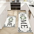 thumbnail image 1 of Findosom 2pcs Anti Fatigue Kitchen Rug Set,18"x30"+18"x47" Waterproof Non Slip Kitchen Runner Rug,0.4" Thick Cushioned Kitchen Floor Mats,Ergonomic Standing Mats Back Pain Relief Laundry Foam Rug, 1 of 7