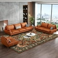 thumbnail image 1 of Findosom 8'x10' Vintage Area Rug for Living Room, Machine Washable Rugs Non Slip Distressed Indoor Rug,Large Retro Area Rug Floor Carpet for Bedroom Dining Room Entryway Office Decor,Rust, 1 of 9