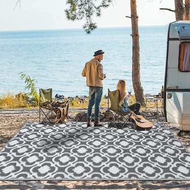 Stylish Camping Reversible Classical Patio Mat - Walmart.com