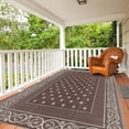 thumbnail image 1 of Findosom 8'x10' Brown Outdoor Rug Reversible Outdoor Mat RV Outdoor Rug Plastic Straw Area Rug Mat Camping Rugs Waterproof Floor Mat and Rug for RV,Patio,Backyard,Deck,Picnic,Beach,Trailer, 1 of 8