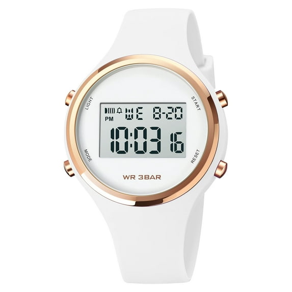 Findtime Ladies Watch Digital Watches for Women Colorful Sport Wrist Watch for Women Waterproof Stopwatch Alarm Multifunction Easy Read